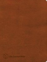 CSB Life Counsel Bible, Burnt Sienna Leathertouch: Practical Wisdom for All of Life