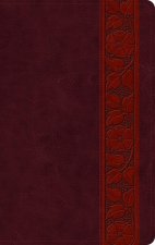 ESV Large Print Personal Size Bible (Trutone, Mahogany, Trellis Design)