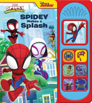 Disney Junior Marvel Spidey and His Amazing Friends: Spidey Makes a Splash Sound Book
