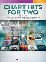 Chart Hits for Two: Easy Instrumental Duets for Two - Alto Sax Edition