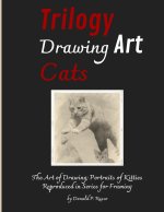 Trilogy Drawing Art Cats