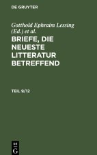 Briefe, die neueste Litteratur betreffend. Teil 9/12