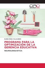 PROGRAMA PARA LA OPTIMIZACIÓN DE LA GERENCIA EDUCATIVA