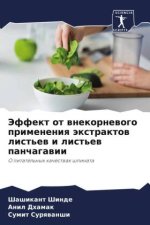 Jeffekt ot wnekornewogo primeneniq äxtraktow list'ew i list'ew panchagawii