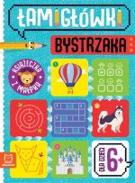 Łamigłówki bystrzaka. Książeczka z małpką. Dla dzieci 6+