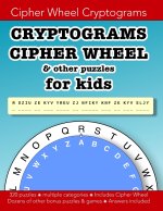 Cryptograms Cipher Wheel & other puzzles for kids