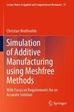 Simulation of Additive Manufacturing using Meshfree Methods