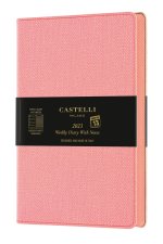 Agenda 2023 semainier grand format Harris rose