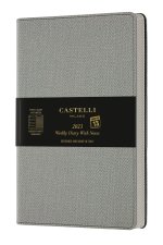 Agenda 2023 semainier grand format Harris gris