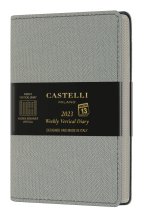Agenda 2023 semainier vertical poche Harris gris