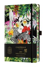 Agenda 2023 semainier vertical grand format Eden Zebras