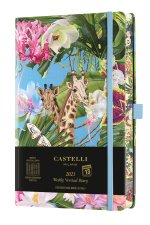Agenda 2023semainier vertical grand format Eden Girafe