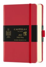 Agenda 2023 journalier poche Aquarela Coral red