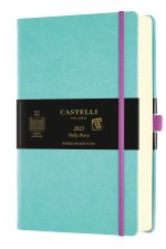 Agenda 2023 journalier grand format Aquarela Jade green