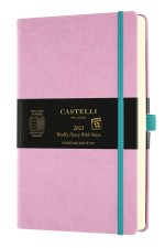 Agenda 2023 semainier grand format Aquarela Mallow