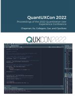 Proceedings of the 2022 Quantitative User Experience Conference (QuantUXCon 2022)