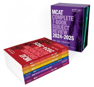 MCAT Complete 7-Book Subject Review 2024-2025: Books + Online + 3 Practice Tests