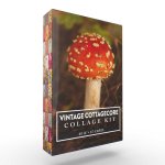 Vintage Cottagecore Wall Collage Kit: 60 (4 × 6) Poster Cards