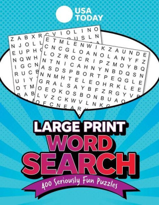 USA Today Large-Print Word Search: 400 Seriously Fun Puzzles