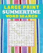 Large Print Summertime Word Search