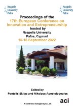 ECIE 2022-Proceedings of the 17th European Conference on Innovation and Entrepreneurship
