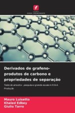 Derivados de grafeno-produtos de carbono e propriedades de separaç?o