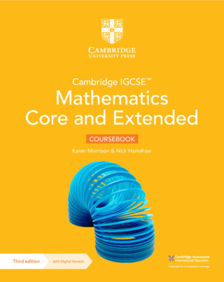 Cambridge IGCSE™ Mathematics Core and Extended Coursebook with Digital Version (2 Years' Access)