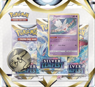 Pokémon TCG SWSH12 Tempest Silver - 3 Blister Booster