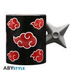NARUTO SHIPPUDEN - Mug 3D handle - Shuriken Akatsuki x2 79