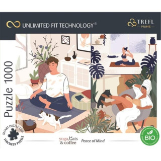 Puzzle Klid v duďż˝i 1000 dďż˝lkďż˝
