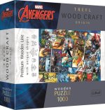 Dřevěné puzzle Marvel Avengers 1000 dílků