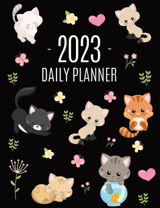 Cats Daily Planner 2023