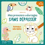 Mon premier coloriage sans dépasser - Animaux adorables