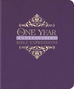 The One Year Chronological Bible Expressions (Leatherlike, Imperial Purple)