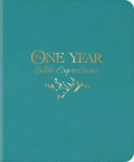 The One Year Bible Expressions (Leatherlike, Tidewater Teal)