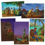 Vacation Bible School (Vbs) Hero Hotline Bible Story Poster Pack: Called Together to Serve God!