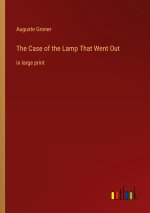 The Case of the Lamp That Went Out