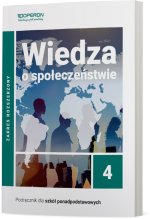 Wiedza o społeczeństwie 4. Szkoła ponadpodstawowa. Podręcznik. Zakres rozszerzony