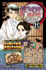 Demon slayer. Kimetsu no yaiba. Con Adesivi. Limited edition