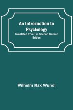 An Introduction to Psychology; Translated from the Second German Edition