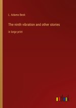 The ninth vibration and other stories