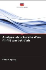 Analyse structurelle d'un fil filé par jet d'air