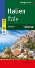 Italien, Straßenkarte 1:600.000, freytag & berndt