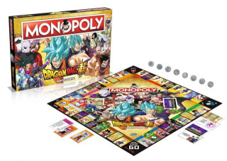 Monopoly Dragon Ball Super (v anglickďż˝m jazyce)