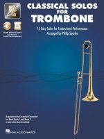 Essential Elements Classical Solos for Trombone: 15 Easy Solos for Contest and Peformance with Online Audio & Printable Piano Accompaniments