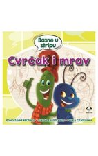 Basne u stripu - Cvrčak i mrav