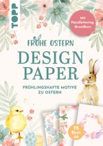 Design Paper Frohe Ostern A6