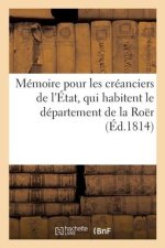Mémoire pour les créanciers de l'État, qui habitent le département de la Roër