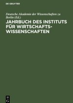 Jahrbuch des Instituts für Wirtschaftswissenschaften