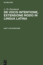 De intentione